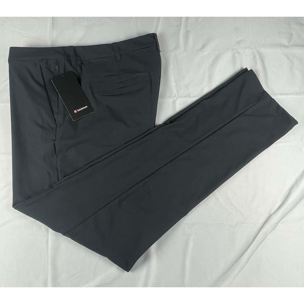 LULULEMON ABC CLASSIC FIT TROUSER 37L WARPSTREME 42 WAIST 37 LONG MENS